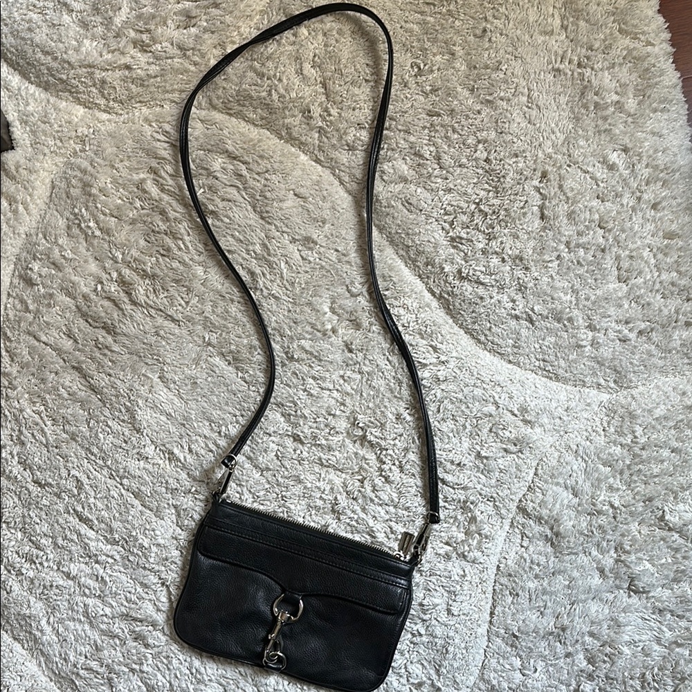 Rebecca Minkoff Leather Black Crossbody Bag